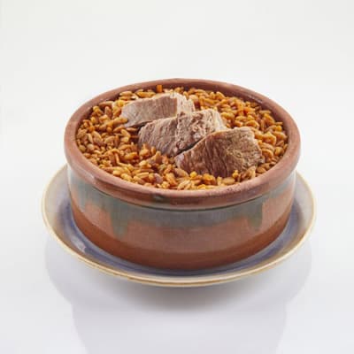 Sparrow Tongue Casserole with Meat