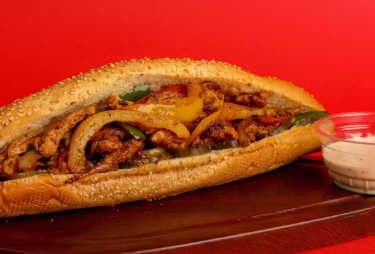 Fajita sandwich