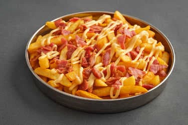 Potatoes with smoked turkey