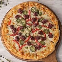 Oriental Sausage Pizza