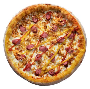 Hot Dog Pizza