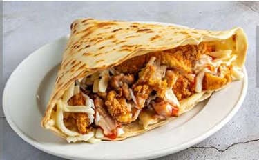 BBQ Mix Chicken Crepe