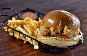 Wingstick Chicken Burger