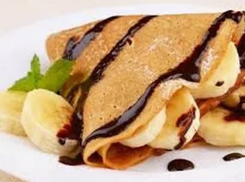 Chocolate With Banana Crepe