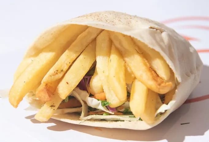 Potato Fries Sandwich
