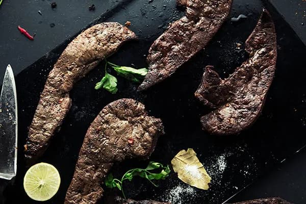 Grilled Veal Liver