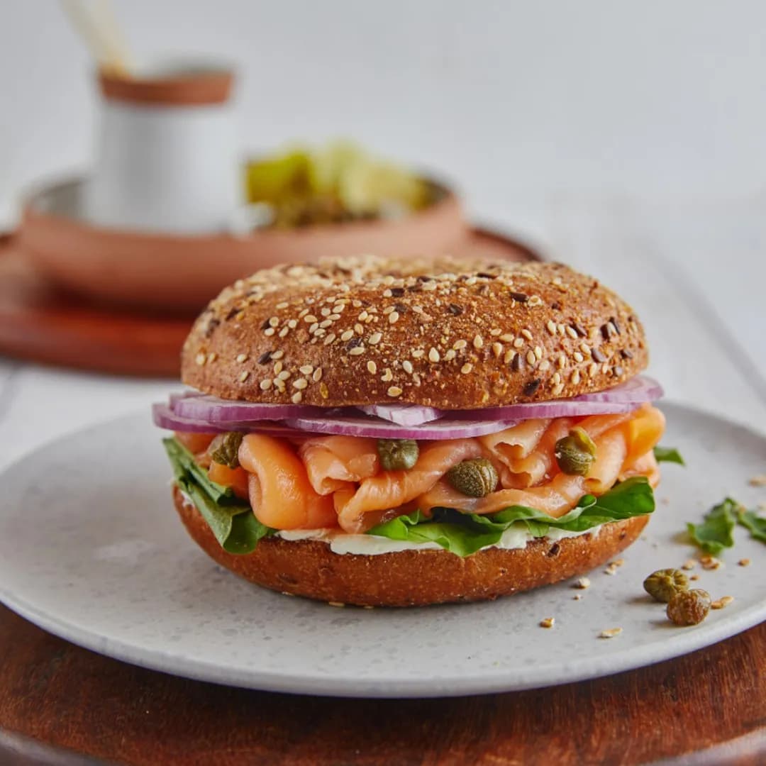 Smoked Salmon Bagel