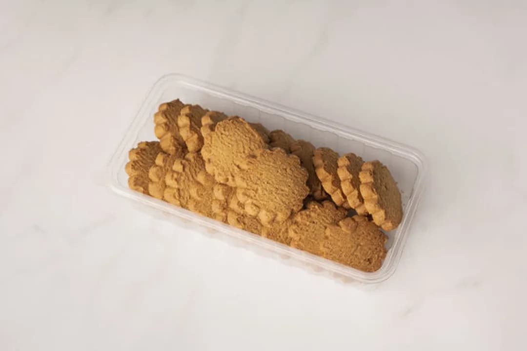 Packet Of Biscuits With Cinnamon And Ginger