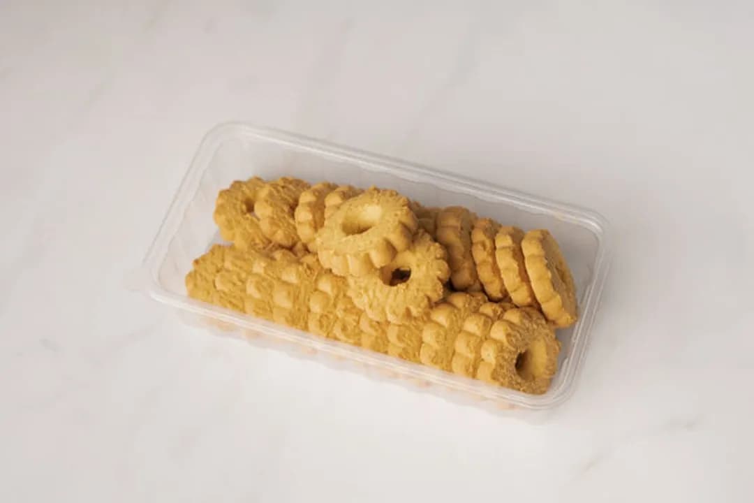 Large Orange Biscuit Packet