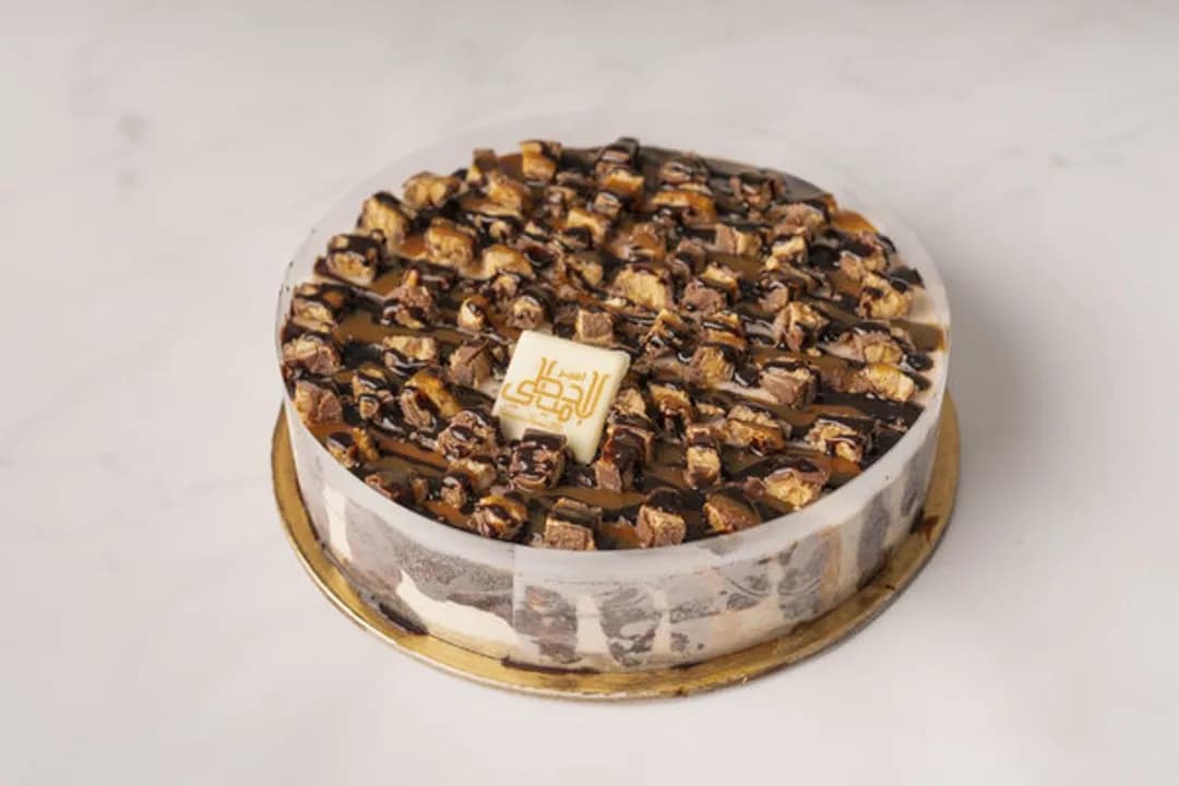 Snickers Ice Cream Cake