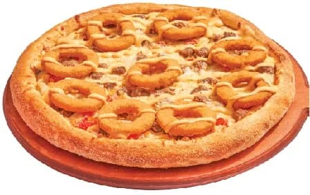 Beef Burger Tasty Pizza