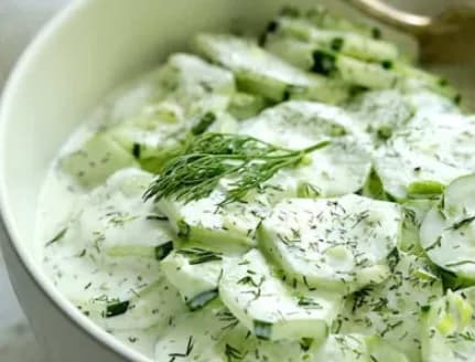 Yogurt With Cucumber