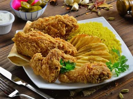 Half Broasted Chicken