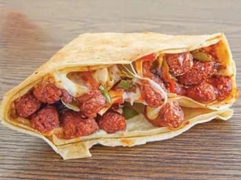 Baladi Sausage Crepe