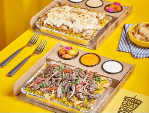Mexican Shawerma With Mozzarella Cheese Fatteh