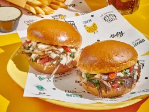 Shish Tawook Sandwich Bun Bread