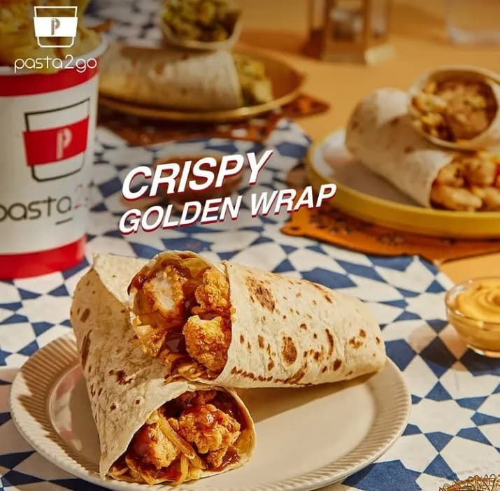 Crispy BBQ Wrap Sandwich