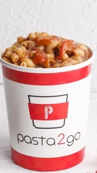 Pasta Marinara Sauce + Hot Dog