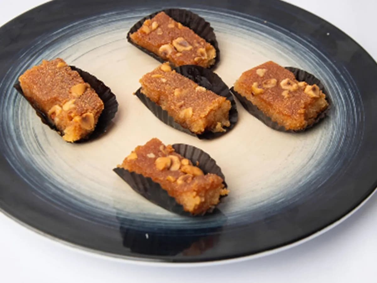 Hazelnut Basbousa