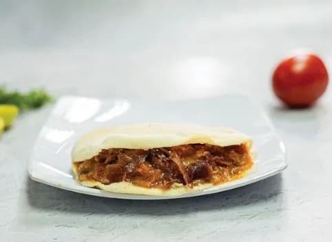 Mesakaa With Meat Sandwich Shami