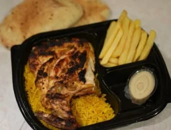 Grilled Quarter Chicken Meal