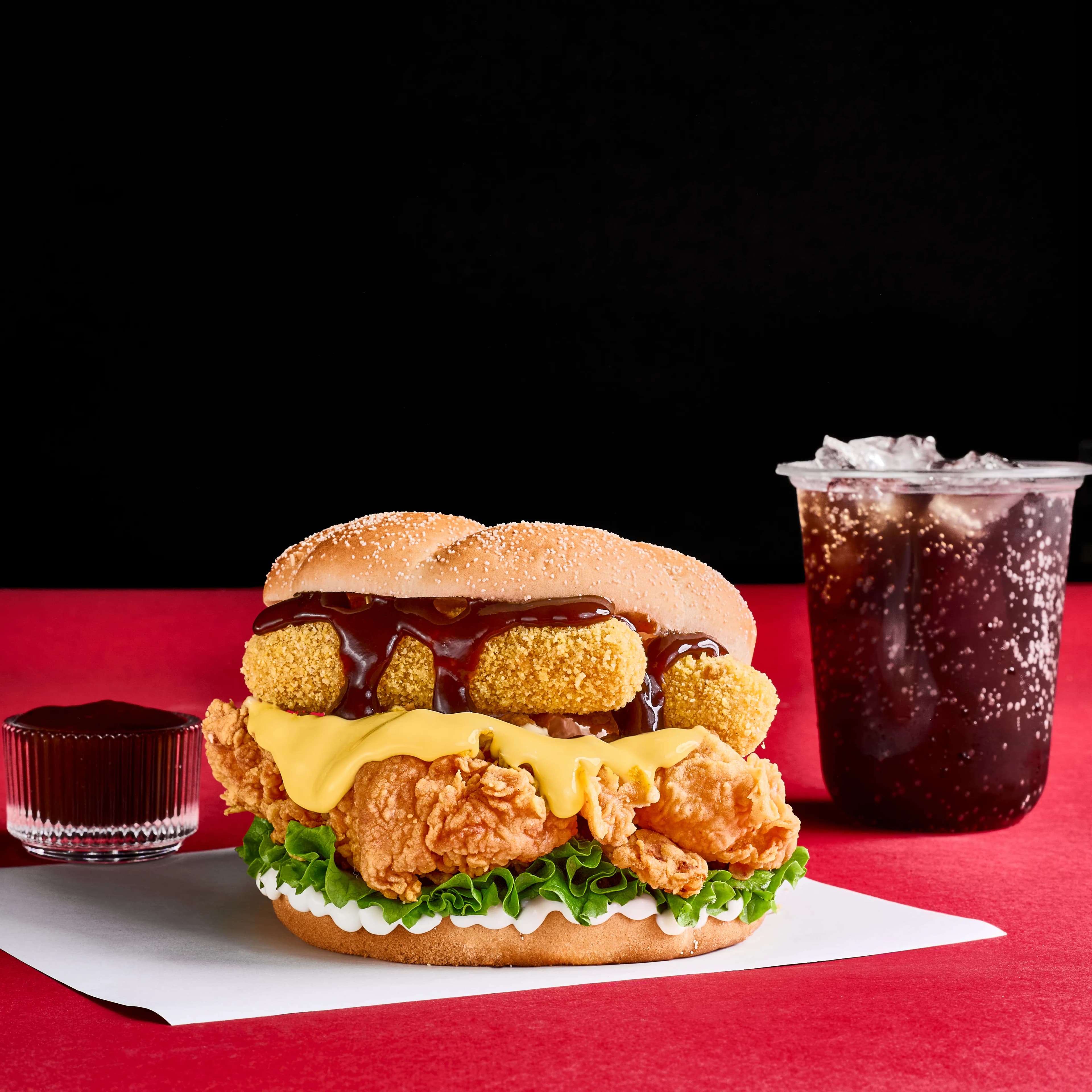 Cheezy Coop Sandwich