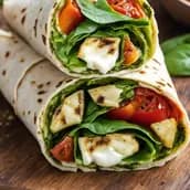 Halloumi Wrap Sandwich