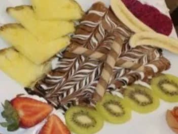 Large Fruit Waffle
