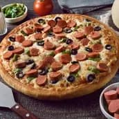 Hot Dog Pizza 