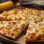 Corn And Cheetos Pizza 