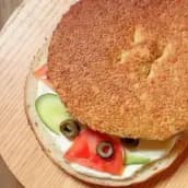 Green Halloumi Cake 