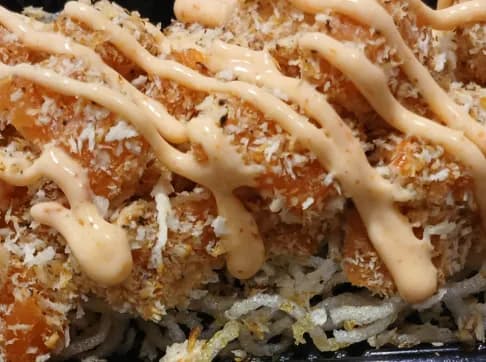 Crispy Salmon Spicy