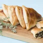 Spinach With Cheese Manoushesh