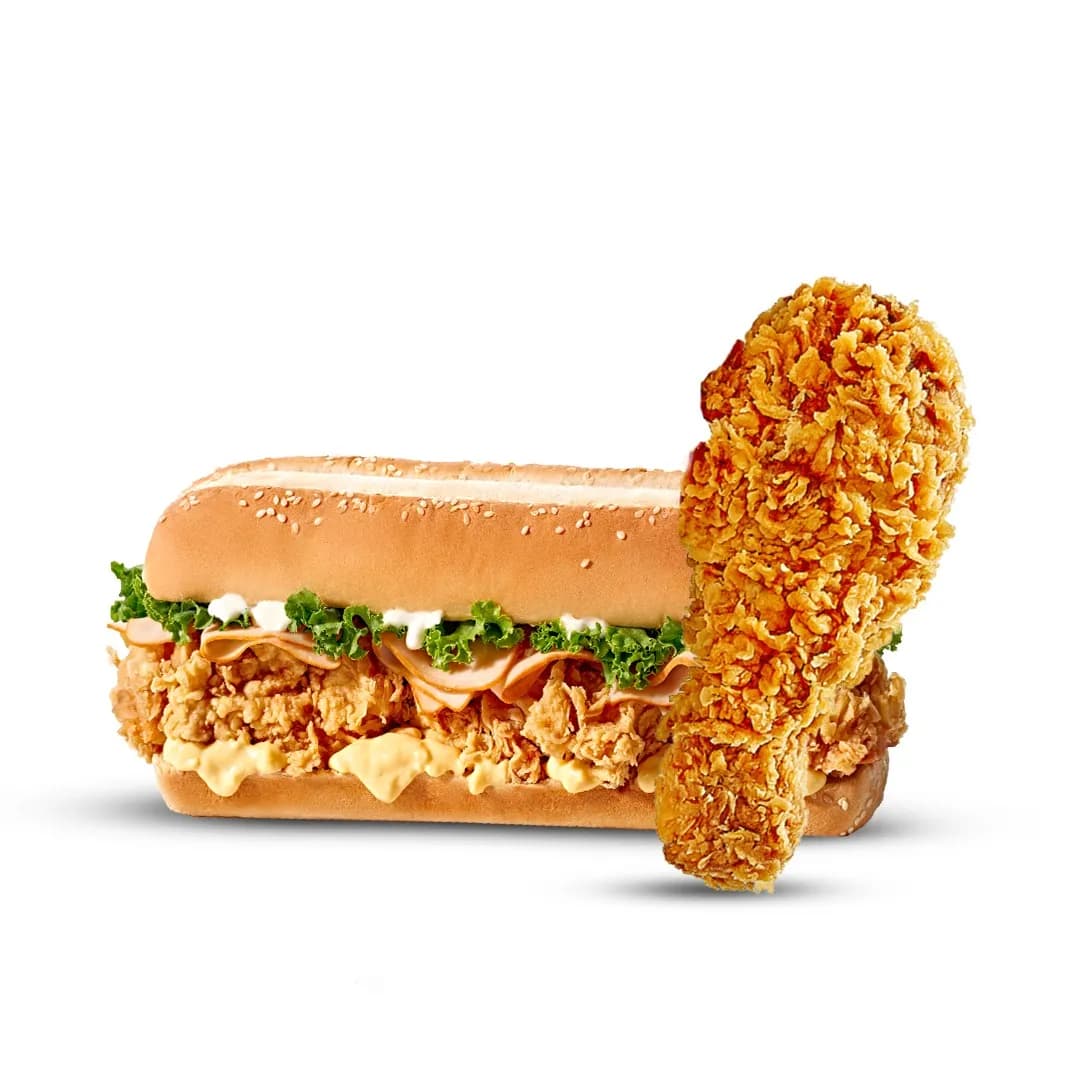 Fried Piece + Supreme Sandwich