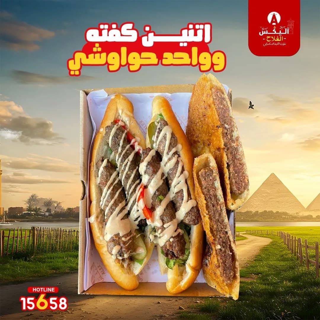 2 Kofta + 1 Hawawshi