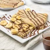Nutella Chocolate With Banana Crepe