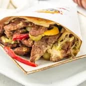 Cheeseburger crepe