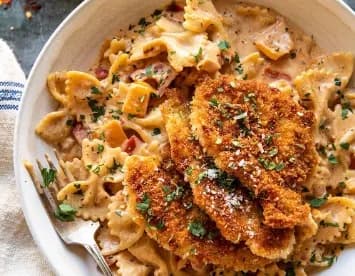 Crispy Chicken Pasta