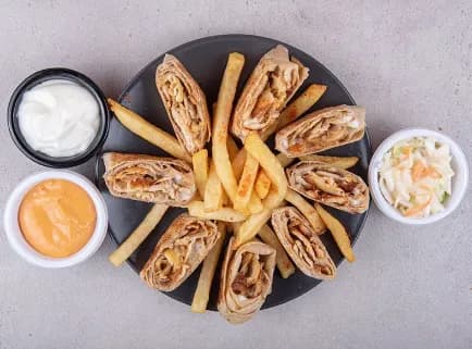 Arabic Chicken Shawarma Meal