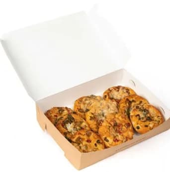 Mini Boxes Pizzas 9 Pcs