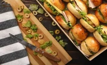Mini Boxes Mini sandwiches 16Pcs