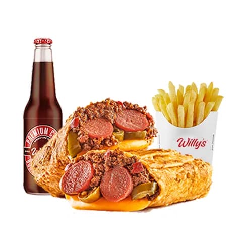 Double Chili Hotdog Meal