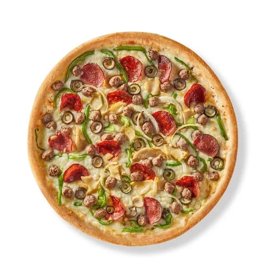 Large Individual Super Supreme Pizza