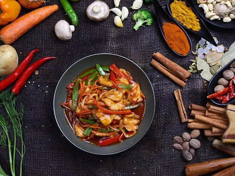 Chicken Szechwanese 