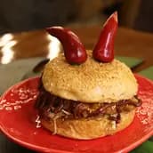 Beef Devil's Burger