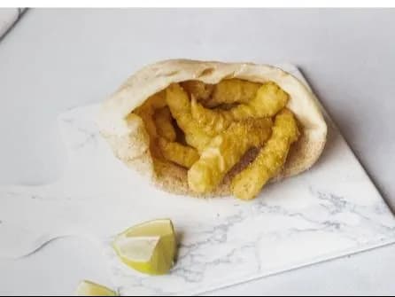 Shrimp Potato Sandwich