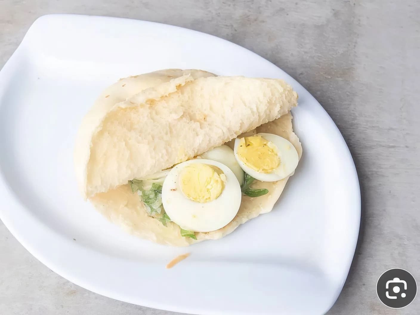 Boiled Egg Sandwich