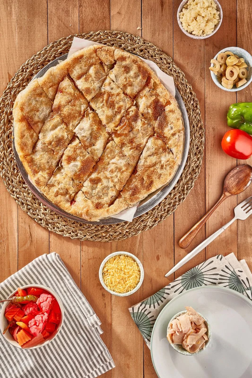 فطيرة بسطرمة كيرى