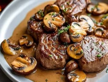 Mushroom Steak