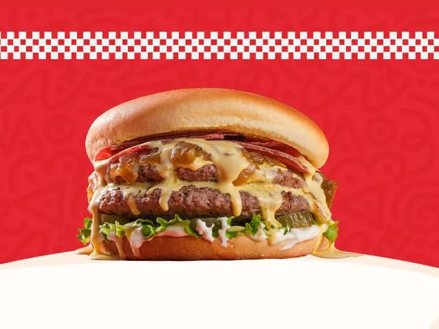 Messy Double Bacon Cheese
